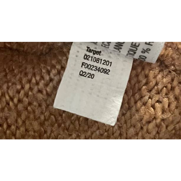 AVA + VIV Neutral 1X Striped Colorblock Sweater Crewneck Long Sleeve Knit - Picture 4 of 5